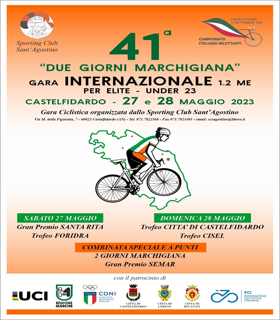 Castelfidardo (AN) - Gara Internazionale di ciclismo Categoria Elite - Under 23